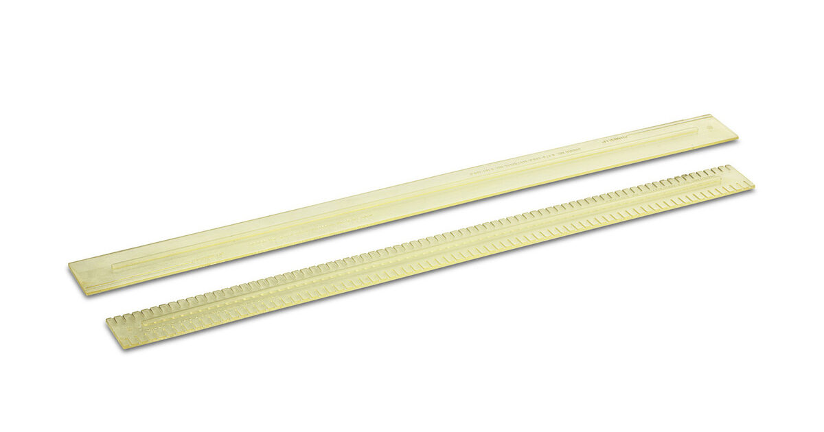 Squeegee blades for Vsqueegee, oilresistant, grooved, 1010 mm